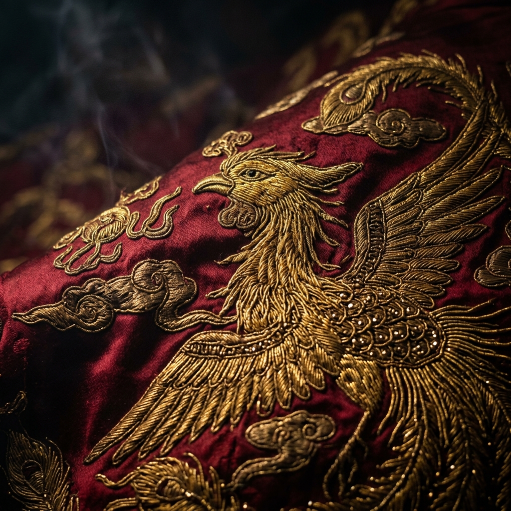 Imperial Crimson Qipao